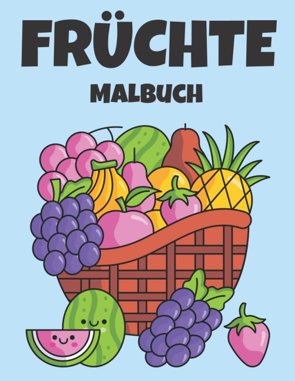 Buy Früchte Malbuch: Früchte Malbuch Für Kinder, Senioren, mädchen