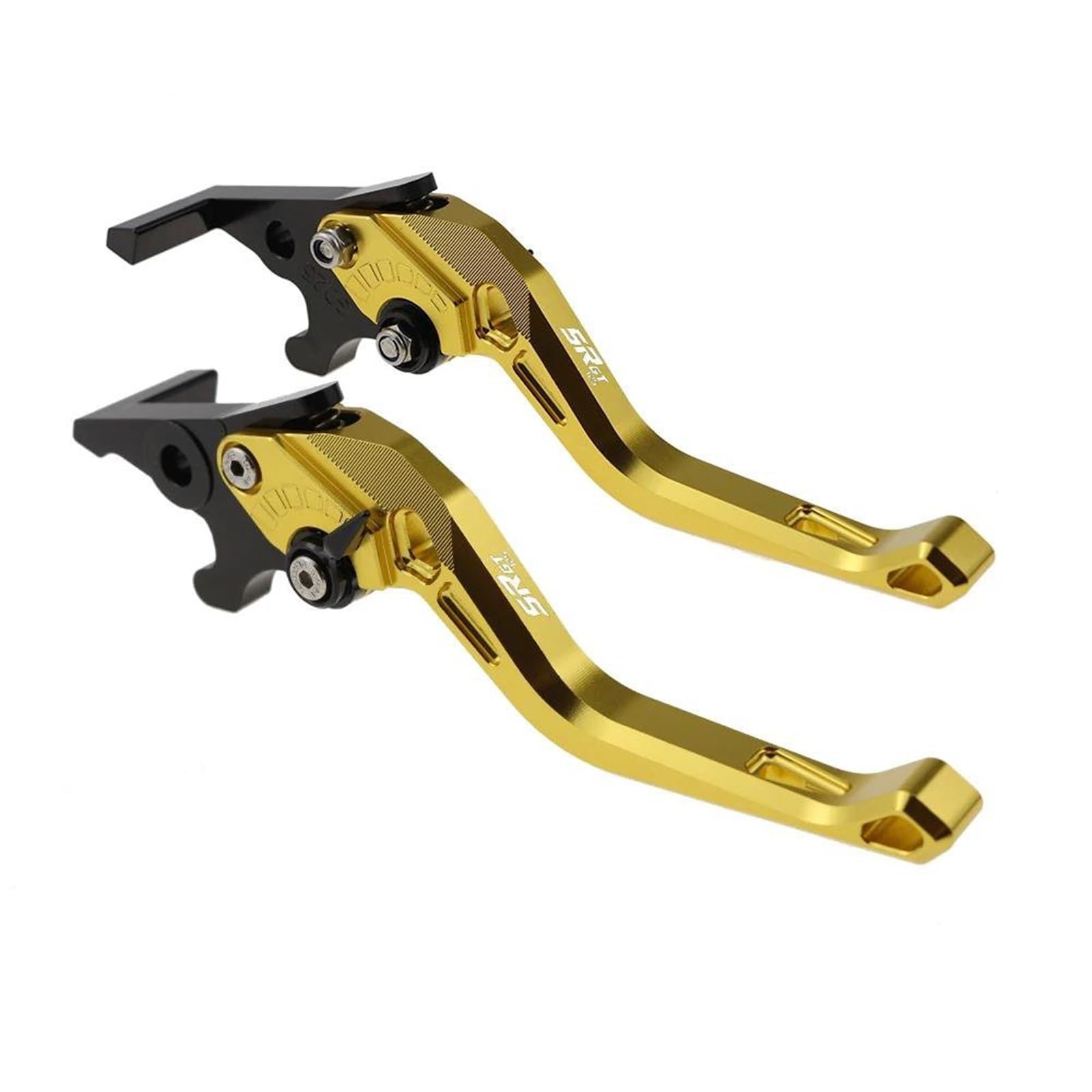 Fxvbg Yellow Clutch Motorcycle Accessories Control Handles Pivot Brake Clutch Levers For Aprilia Sr Gt125 Gt 125 2021-2023 2022(Yellow)