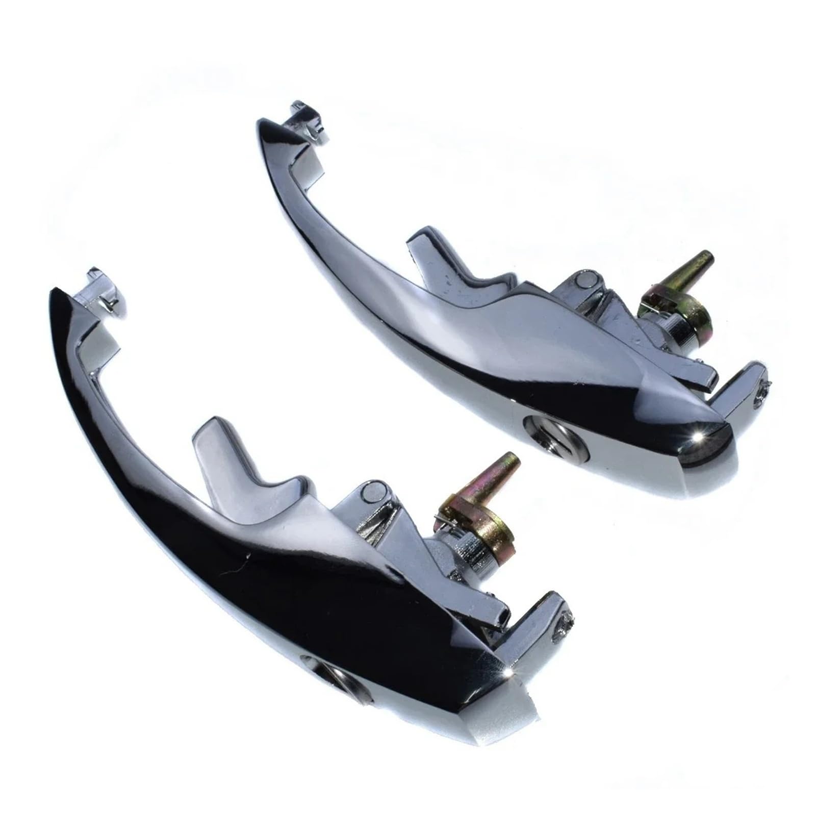 Ytjlf One Color Vehicle Outside Door Handle For Vw For Beetle 1.6L 1974 1975 1976 1977 1978 1979 Car Front Outside Door Handles With Key 113837205M(2 Pcs)