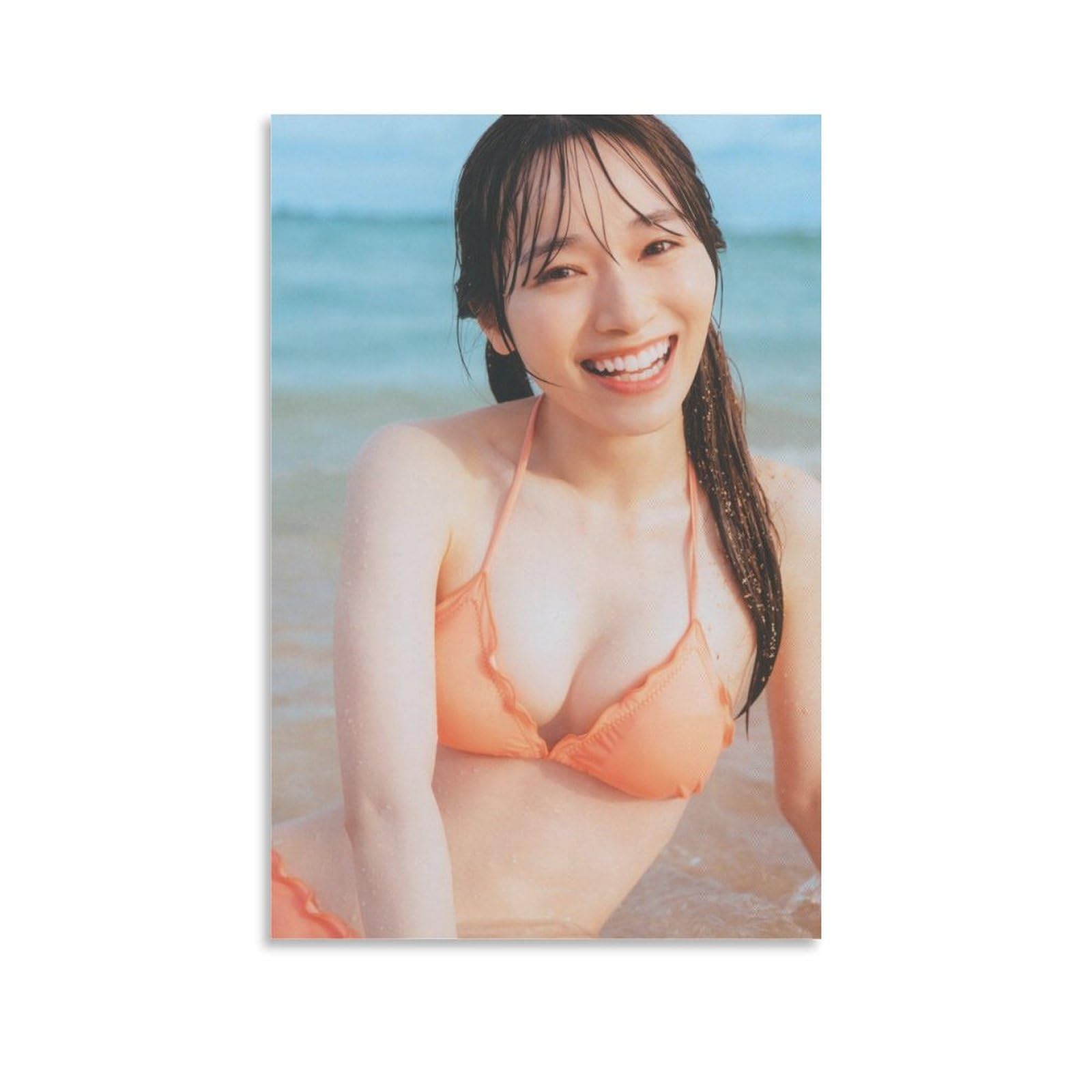 Amazon.co.jp: 守屋麗奈(櫻坂46)かわいいセクシービキニ水着ポスター
