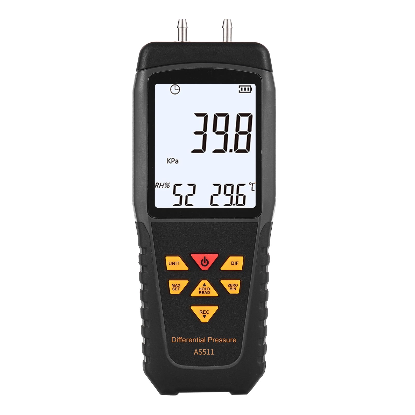 Manómetro Digital de Presión Diferencial, Rango de -206.8 KPA