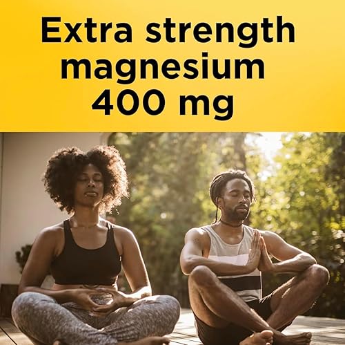 Miniatura 4 de Nature Made Magnesio 400 mg Óxido Extra Strength 180 cápsulas blandas, 180 días de suministro, 1 cápsula blanda diaria apoya la relajación muscular,