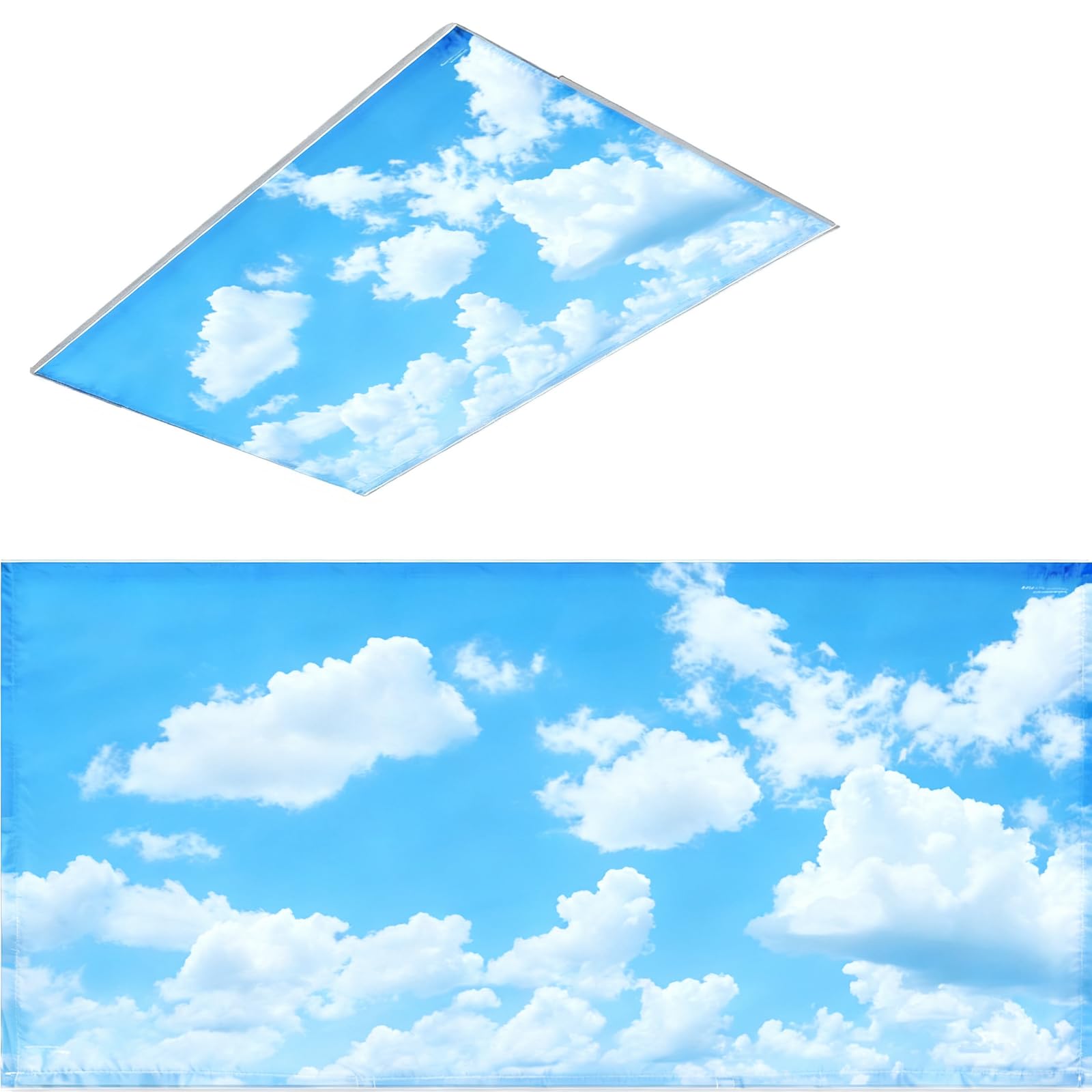 QUXVUIS Classroom Light Covers Decrease Eye Fatigue While Providing Calming Atmosphere in Any Room Cloud Light Covers and Each