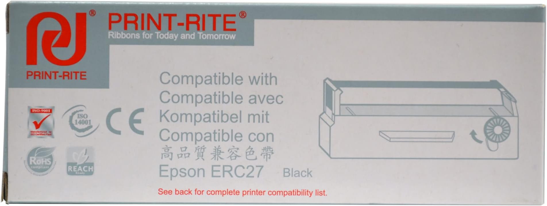 Compatible Ribbon for EPS ERC 27 BLACK
