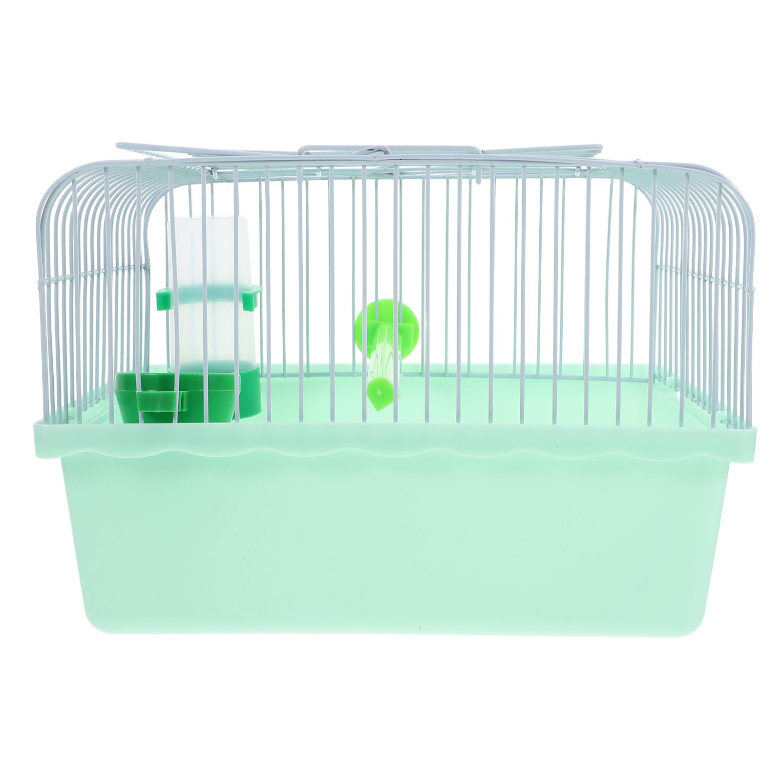 VANZACK Portable Vogelkäfig Für Sittiche Geräumiger Transportkäfig Mit Sitzstange Futterbox Und Wasserflasche Für Und Ausflüge Mit Kleinen Haustieren