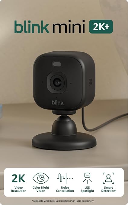 Crunchyroll Experiences Over 100GB of Data Stolen 7 61Qnc GPyLL. SY679 Blink Mini 2K+ (newest model) – Plug-in Home & Pet Indoor Security Camera with 2K video resolution, night vision, enhanced audio, motion detection – 2 cameras (Black)