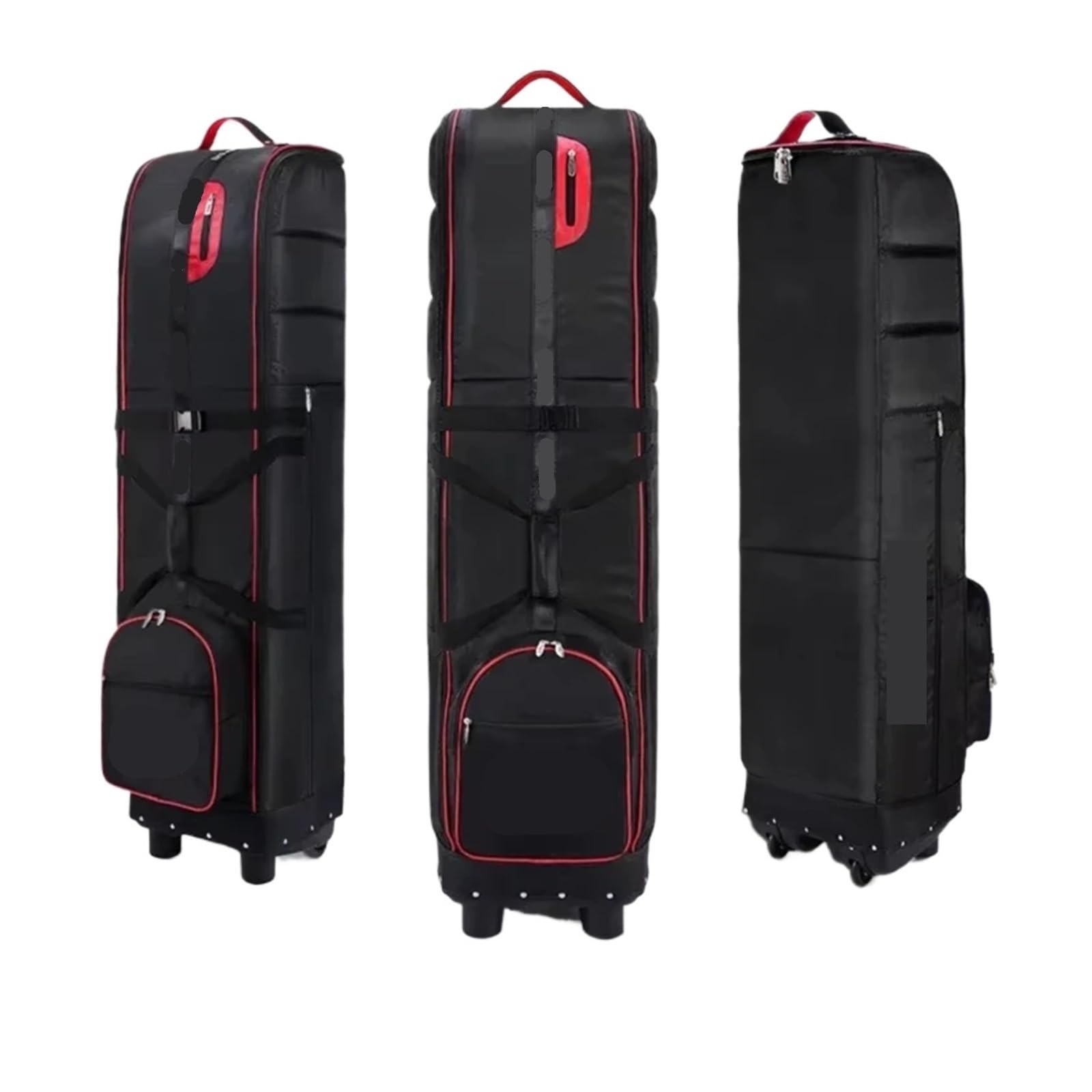 Abdeckung Golfbag Golf-Reise-Flugzeugtaschen mit Rad, verdickte Riemen, Faltbare Club-Abdeckung for Fluggesellschaften, Luftfahrt-Tasche
