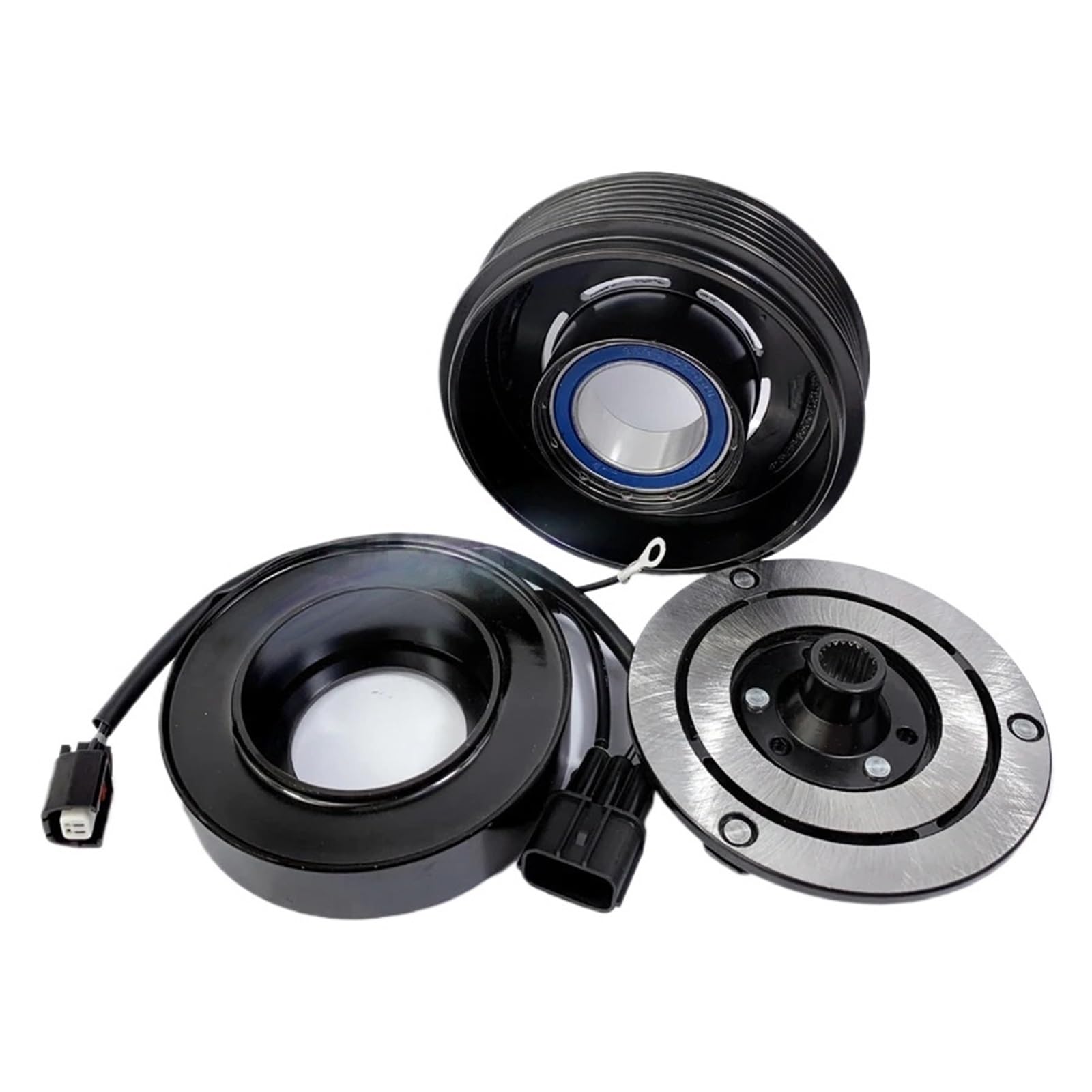 Noauqwtv One Color Fit For Hyundai Ix35 Fit For Kia 977012Y600 97701-2Y600 97701F2500 97701-F2500 977012Y100 Ac Compressor Clutch Ac Bypass Pulley