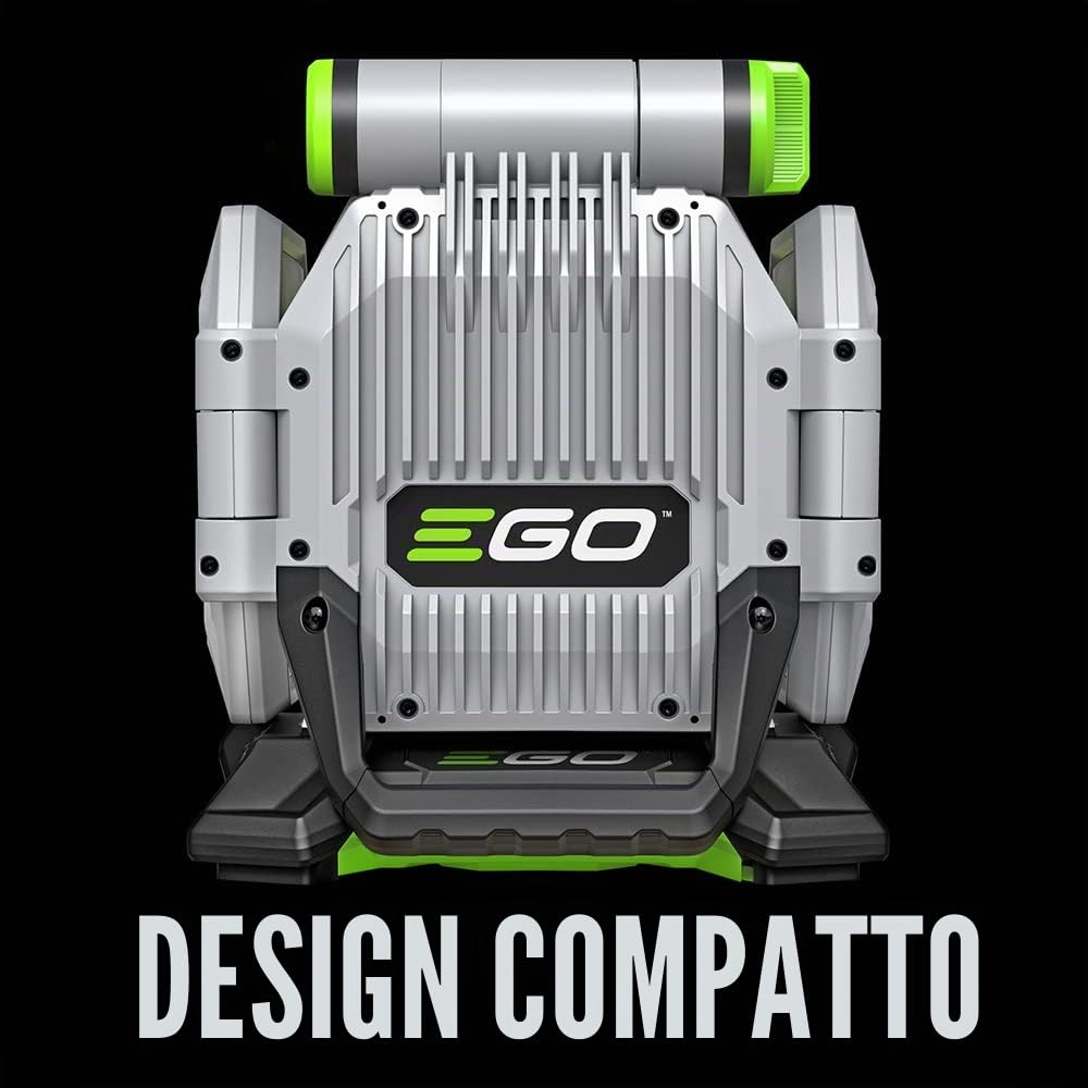 EGO Power+ LT1000 Portable Area Light, 5 Brightness Settings, Up to 10,000 Lumens, Battery and Charger not Included, Gray