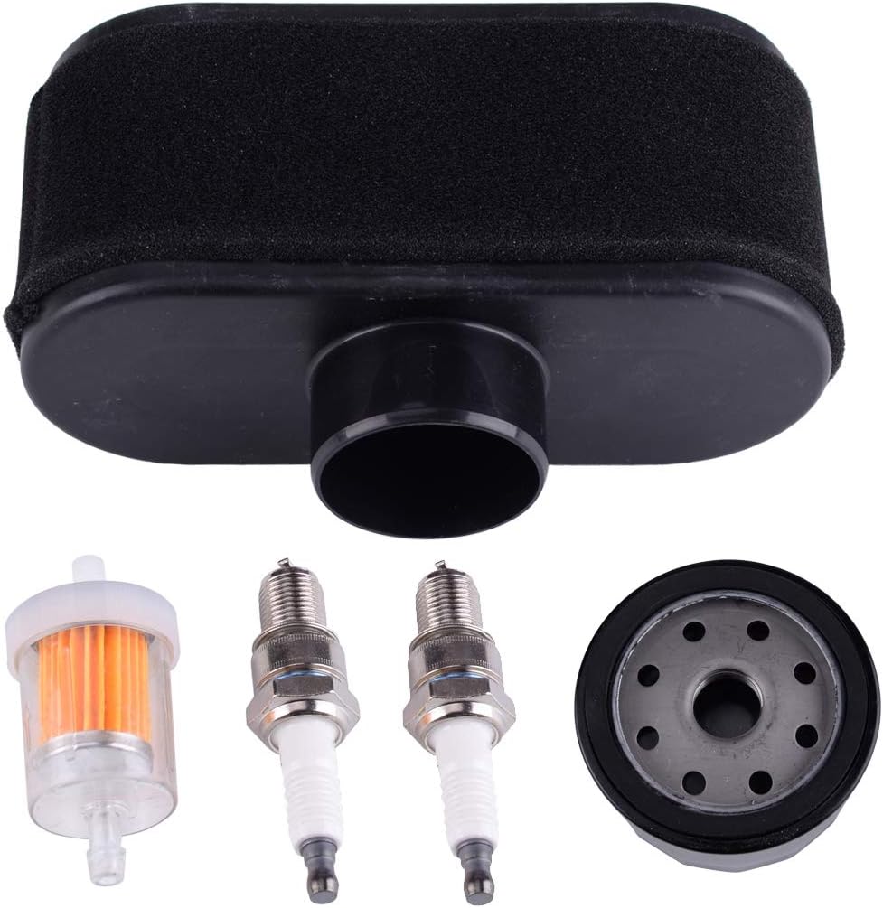 5pcs Oil &Fuel & Air Filter &Spark Plug Tune Up Kit Fit for