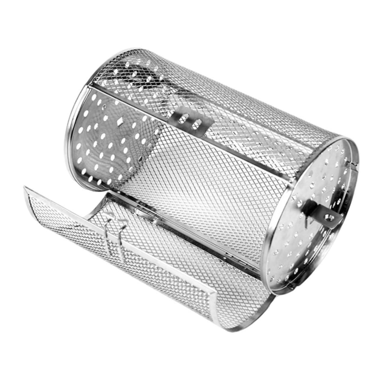 BESPORTBLE Jaula Para Hornear Eléctrico Rejilla Giratoria y Tuercas Metálicas Práctica Canasta Para Asar Carne Para Hornear Carne Barbacoa