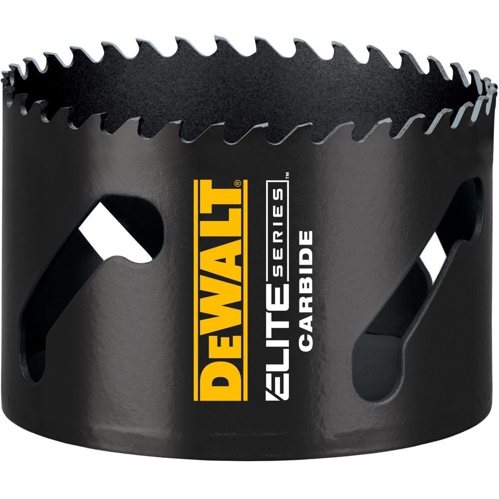 Scie cloche carbure Dewalt Elite 7,6 cm contre usure prématurée