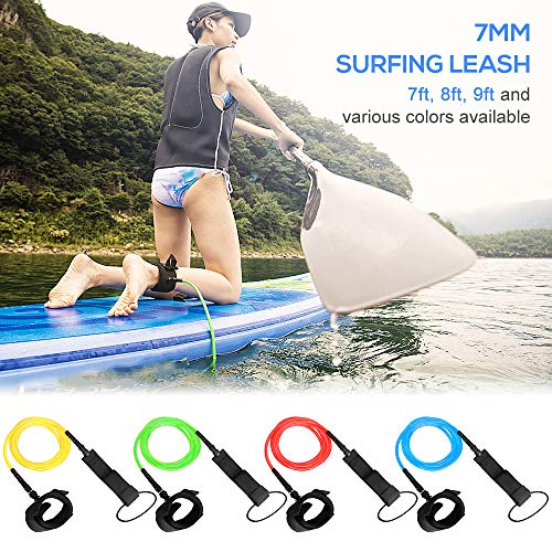 Tomshin Trela ​​para prancha de surfe Trela ​​para prancha de stand up Paddle Trela ​​para prancha c