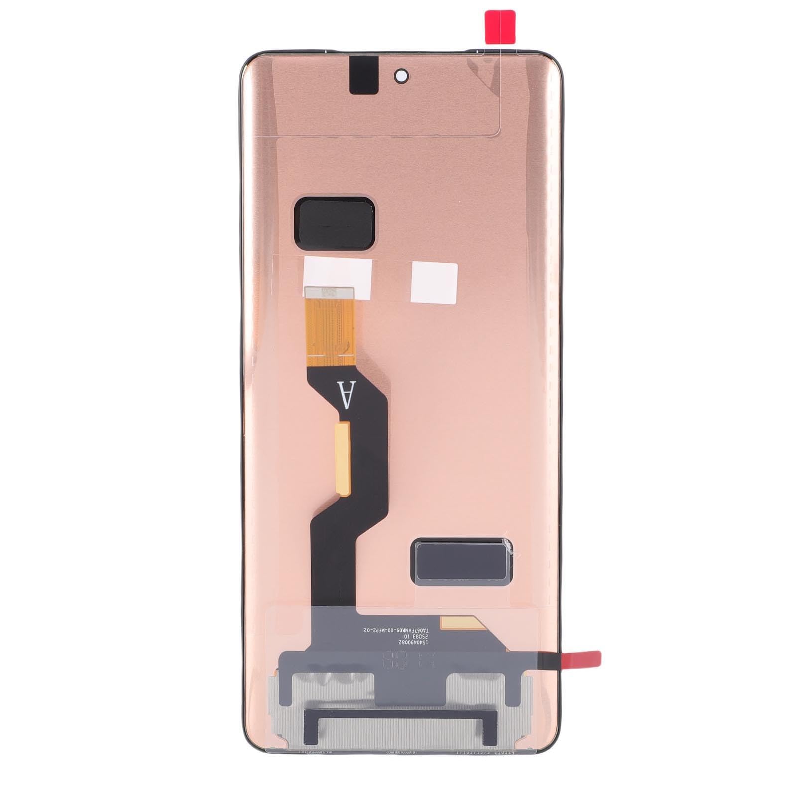 PUSOKEI Digitalizzatore Touch Screen Edge 60 |Gruppo Sostitutivo con Funzione di Impronta Digitale per Kit di Strumenti di Riparazione per Smartphone