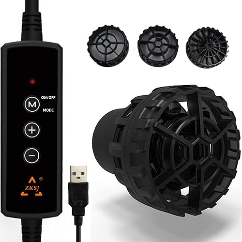 Mini bomba de acuario fabricante de ondas para acuario conector de alimentación USB 530gph (2000LH) bomba de agua de circulación 5 W DC 5 V con