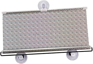 FUNOMOCYA Cortinas De Carro Para-Sol Para Janela De Carro Cortinas De Bloqueio De Sol Protetor De Sub-Sombra Cortina De Veículo Retrátil Cortina De Para-Sol Prata Roda De Rolagem Automática