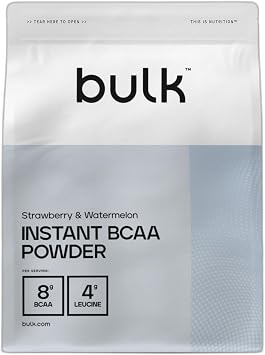 Bulk Instant Branched Chain Amino Acids, Strawberry & Watermelon, 500 g