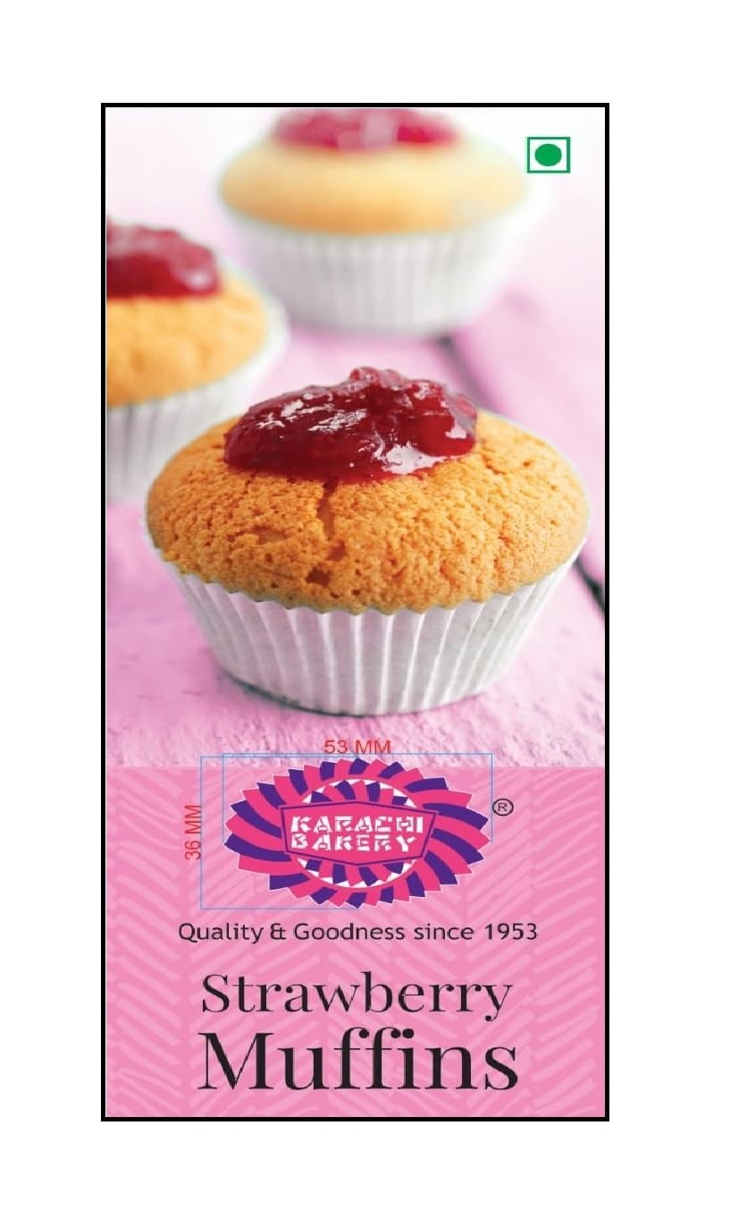 Karachi Bakery Strawberry Muffins 75g