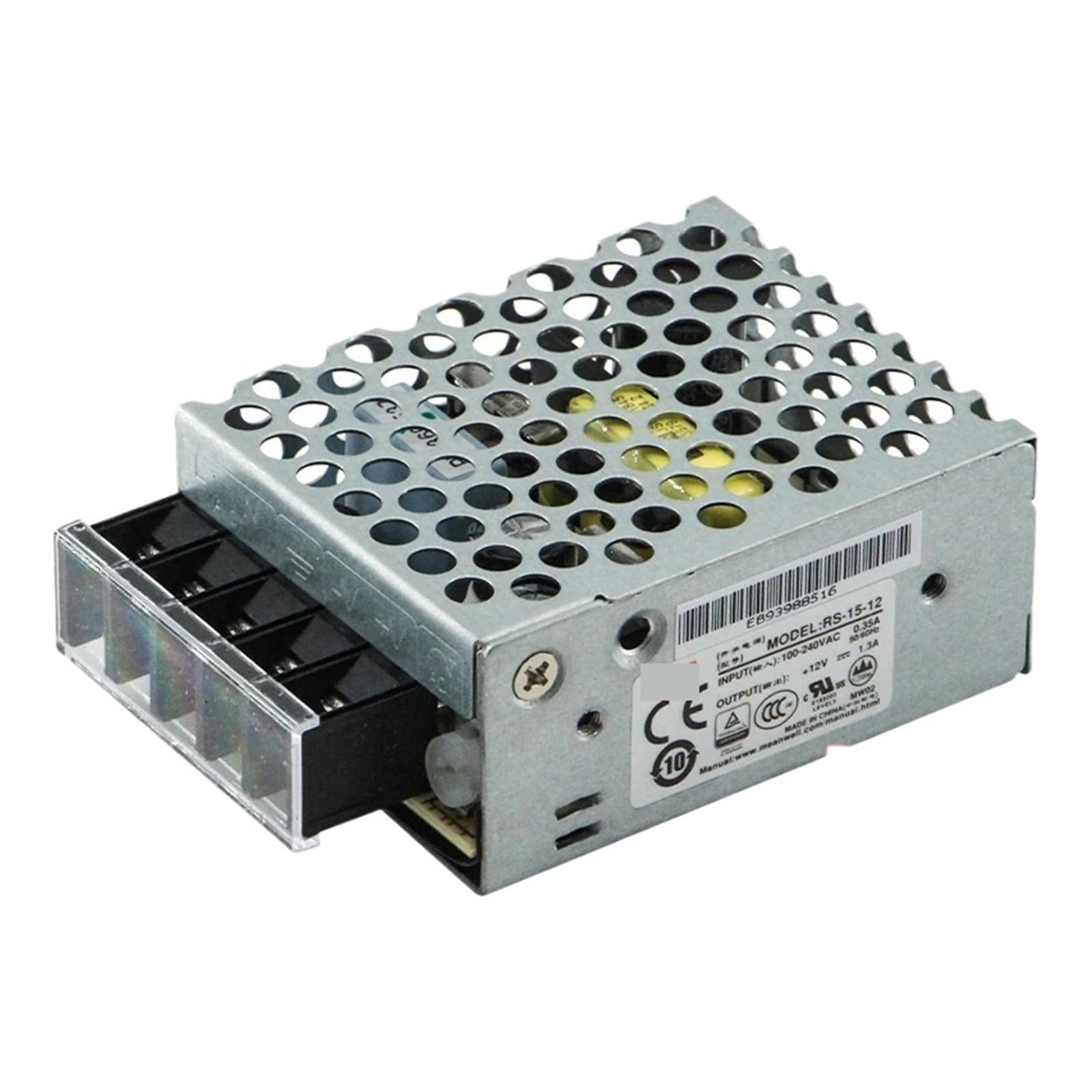 HHB18I 15W 5V 12V 15V 24V 48V Single Output Switching Power Supply RS-15-5 RS-15-12 RS-15-15 RS-15-24 RS-15-48