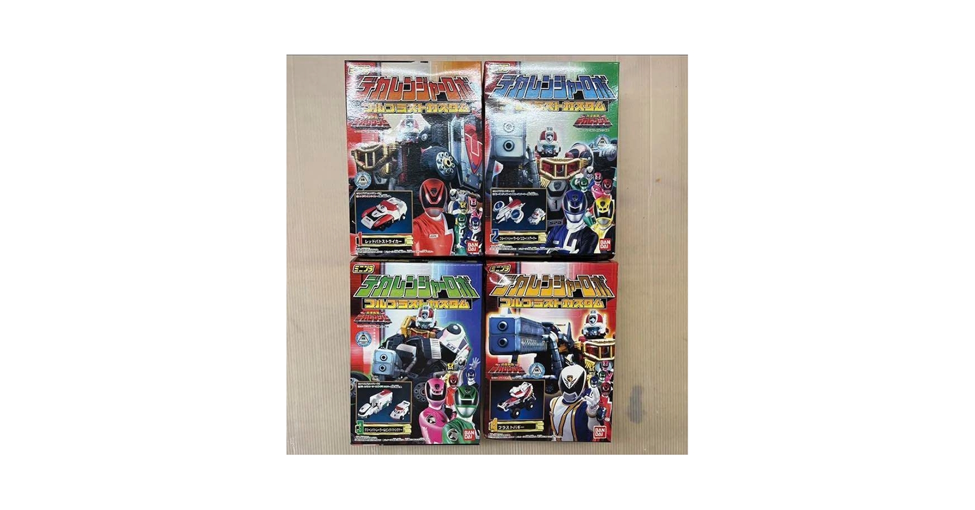 ミニプラ　 デカレンジャーロボ　 フルブラストカスタム 4セット Amazon | ミニプラ デカレンジャーロボ フルブラストカスタム 4