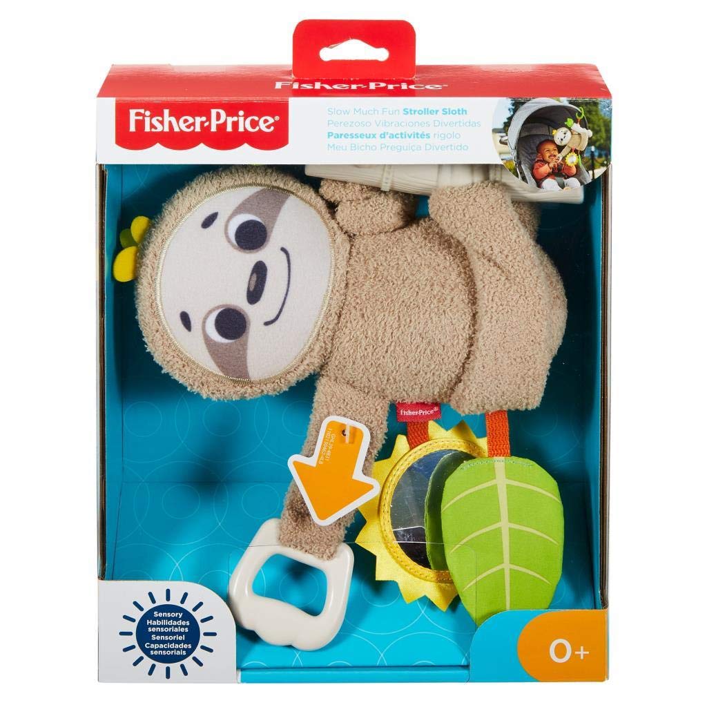 Fisher-Price GHL39 mały leniwiec zabawkowy, wielokolorowy