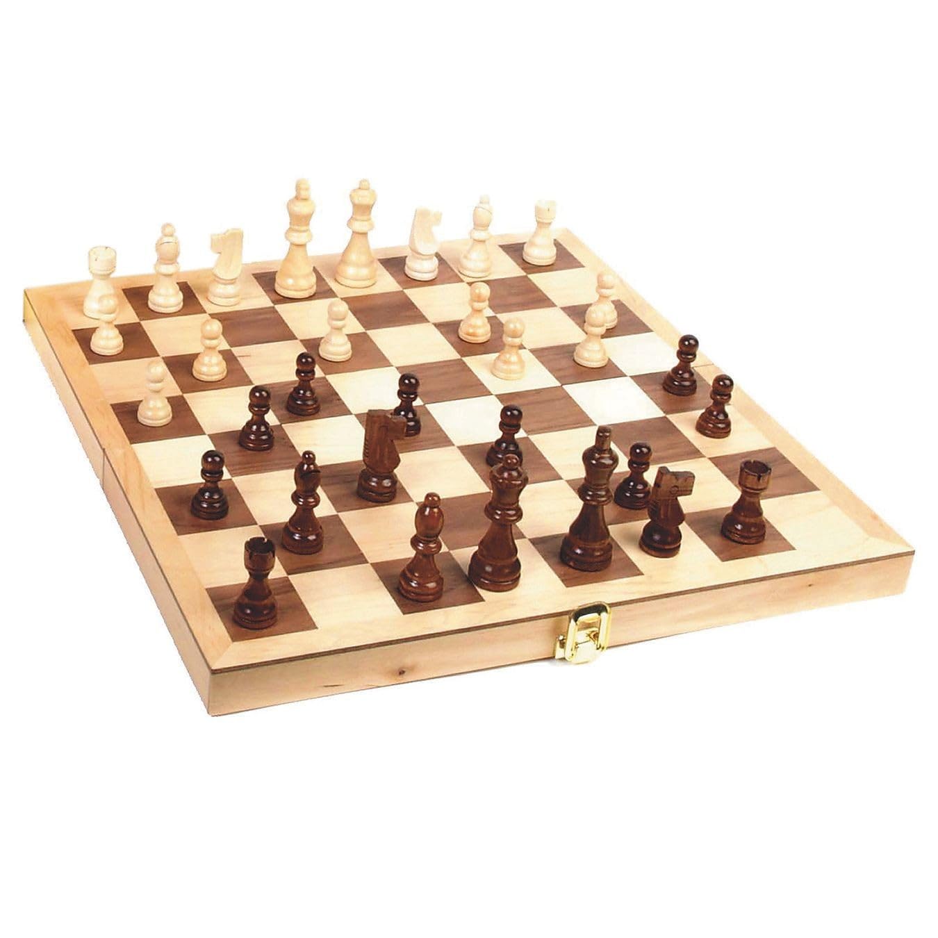 John N. Hansen Co. Classic Game Collection Wood Chess Set