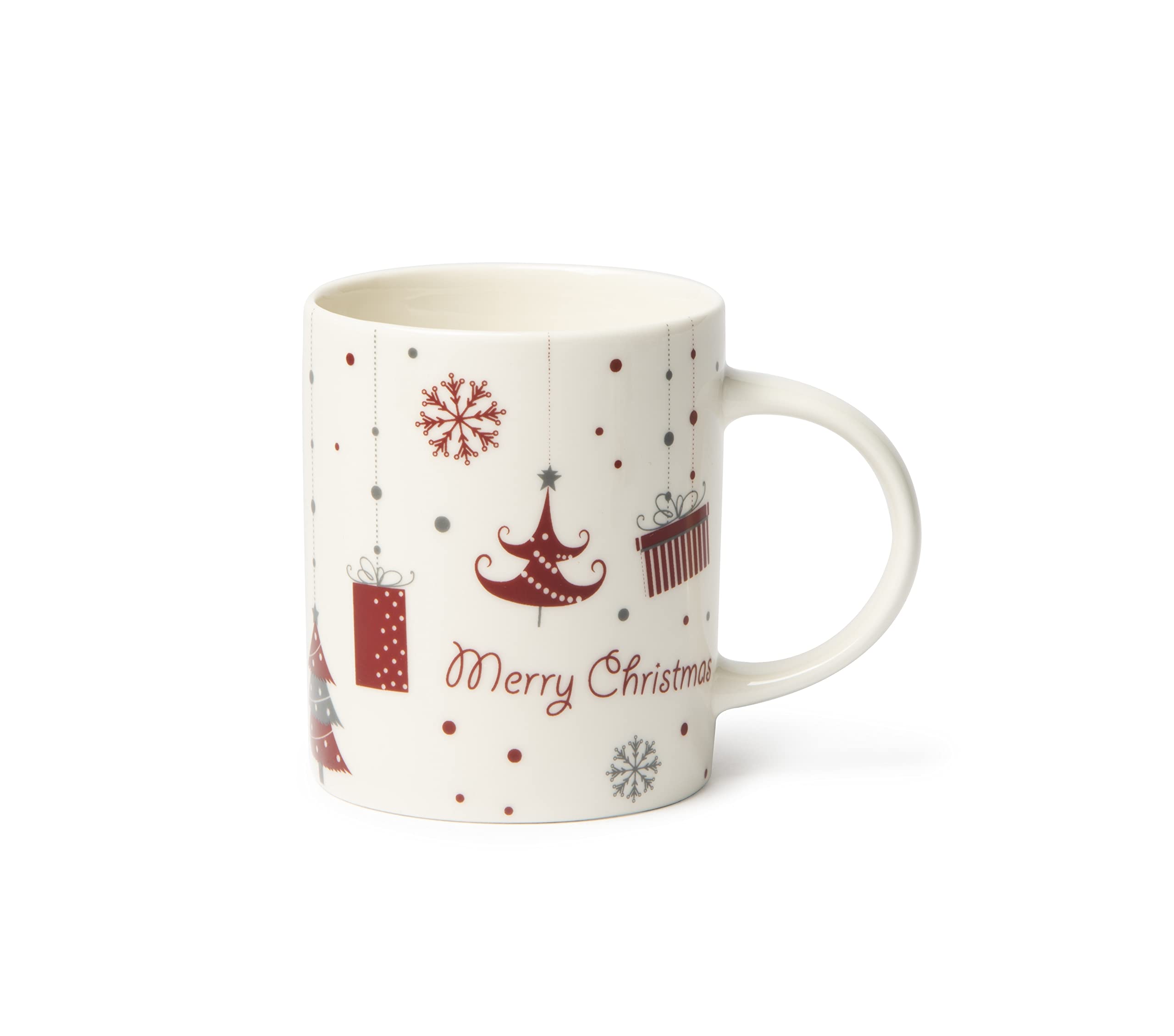 Excelsa, Merry Christmas Mug Set, Cl.30, Porcelain