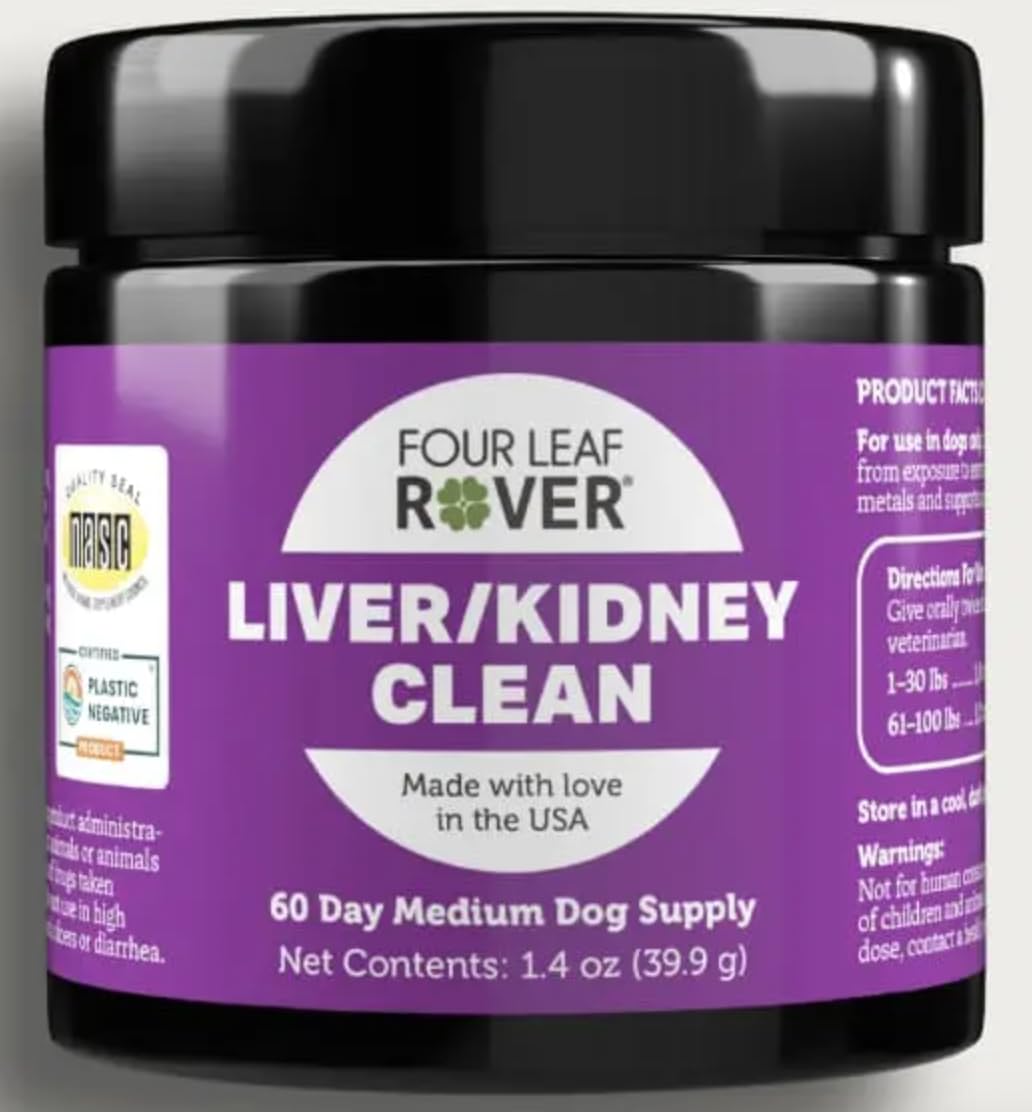 Liver/Kidney Clean Natural Detox Support for Dogs 50 g