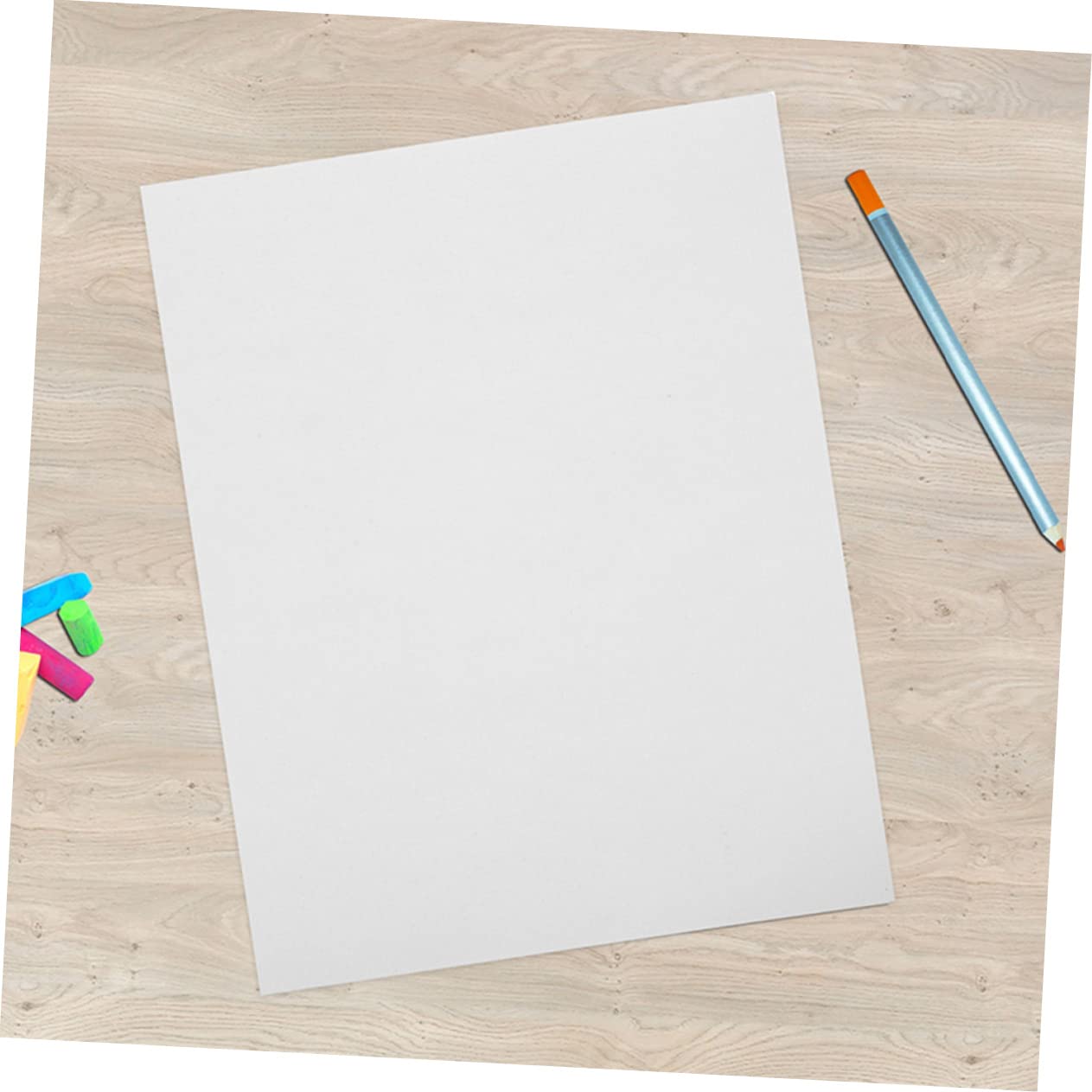 SEWACC Papier Aquarelle Blanc 100 Feuilles pour Dessin et Peinture pour Étudiants et Garçon et Filles Usage Scolaire et Croquis