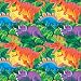 Prehistoric Party Printed Gift Wrap w/Hang Tab, Party Favor
