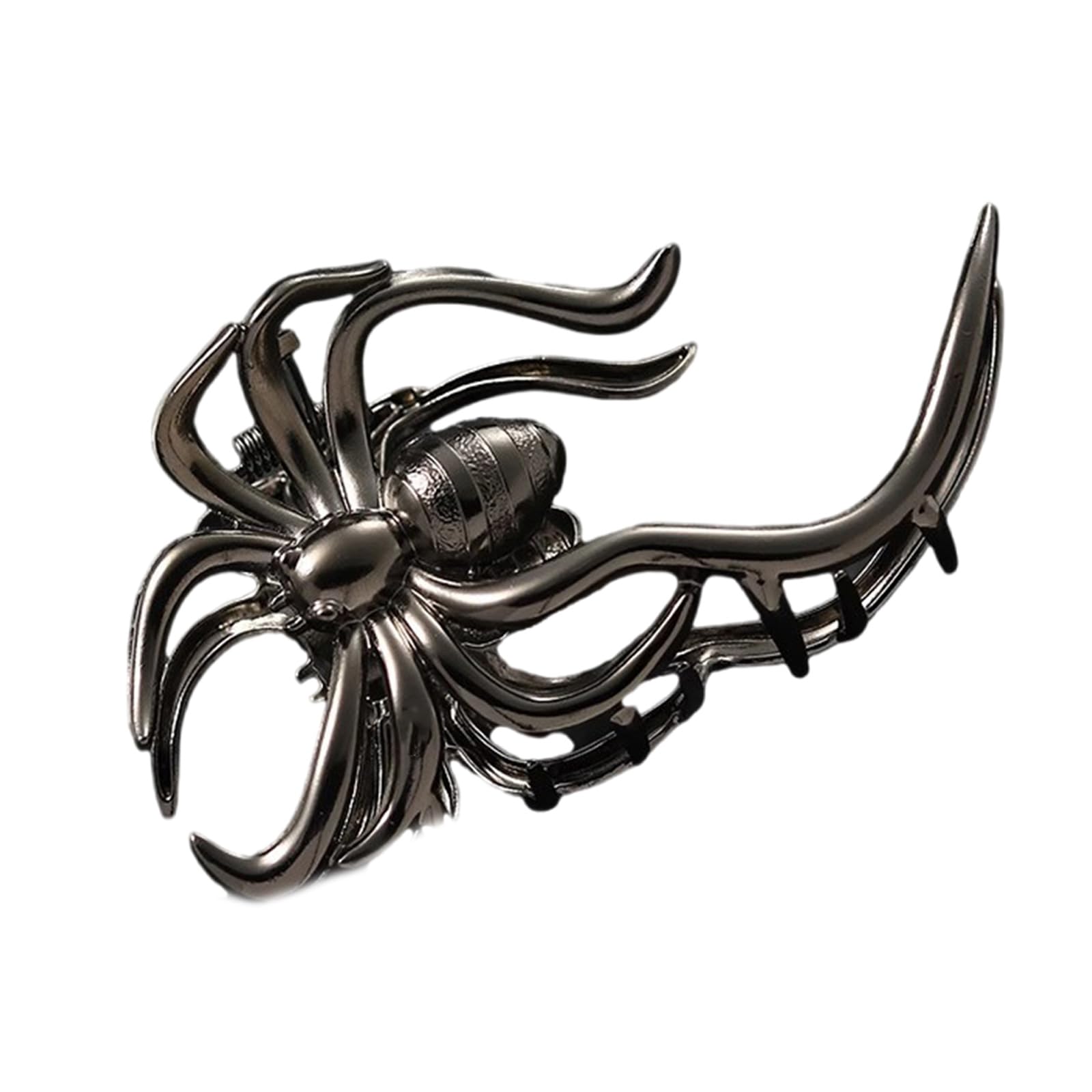 MICFENY Spiders Hair Clip Strong Grip Multiuse Large Clamp For Women Daily Activity and Halloween Party Punk Headpiece