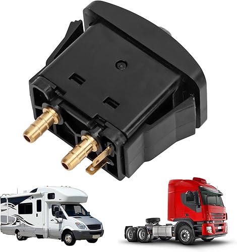 Miniatura 4 de Tipo eléctrico de la paleta del interruptor de la válvula del paseo del aire del asiento de la cabina empuja a la pestaña de presión ON OFF ON ON ON