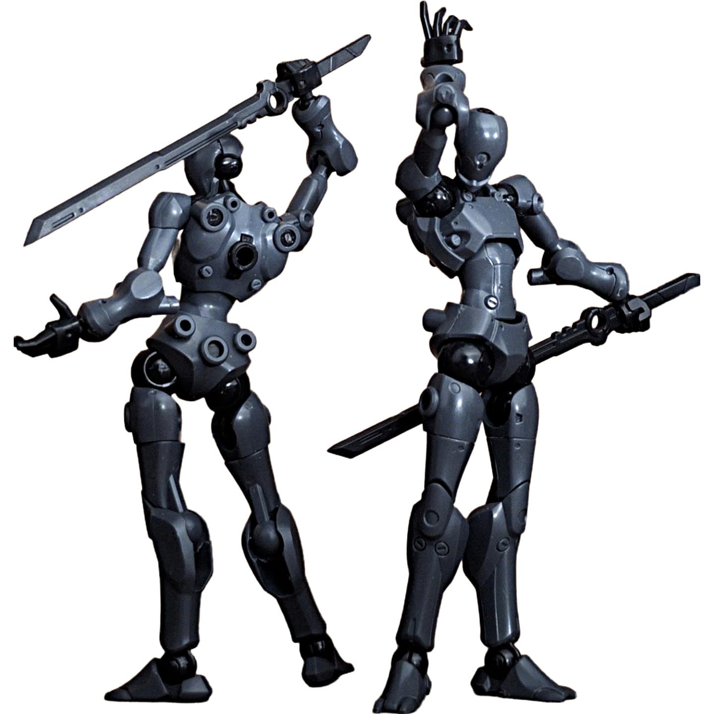 Sheik Mainland 1/18-3MIN-A Strong Attack Superhuman Grey - 2PCS/4'',Model Kit,Highly Posable Collectible Model Ages 15+-image-40
