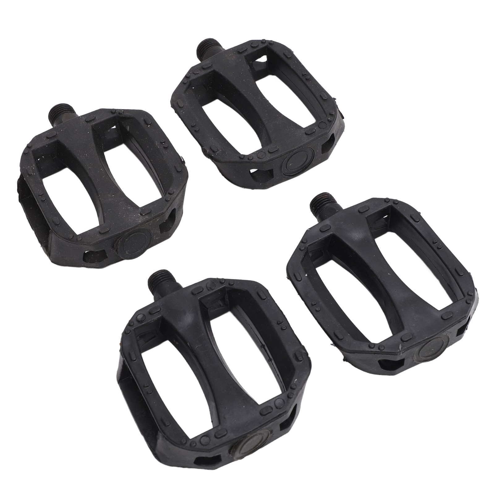 Pédales Vélo Enfant Antidérapantes - Roulements Scellés, Plateforme Large Réfléchissante, Filetage 12/14mm