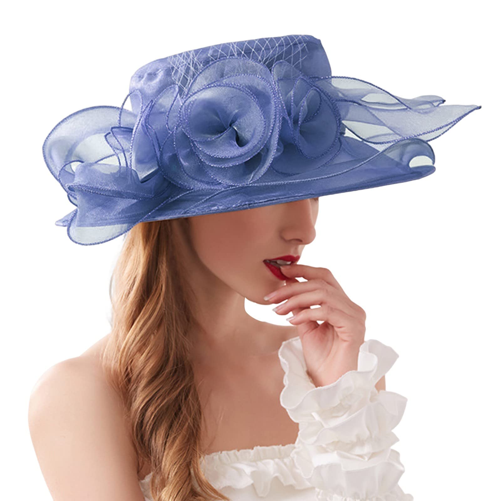 Fulidngzg Sombrero Mujer Sombrero Mujer Pamelas De Playa Al Aire Libre Plegable Gorro Playa Mujer Elegante Sombrero Mujer Personalizado Gorro Pescador Protección Sol Sombrero Pescador Mujer ala Ancha