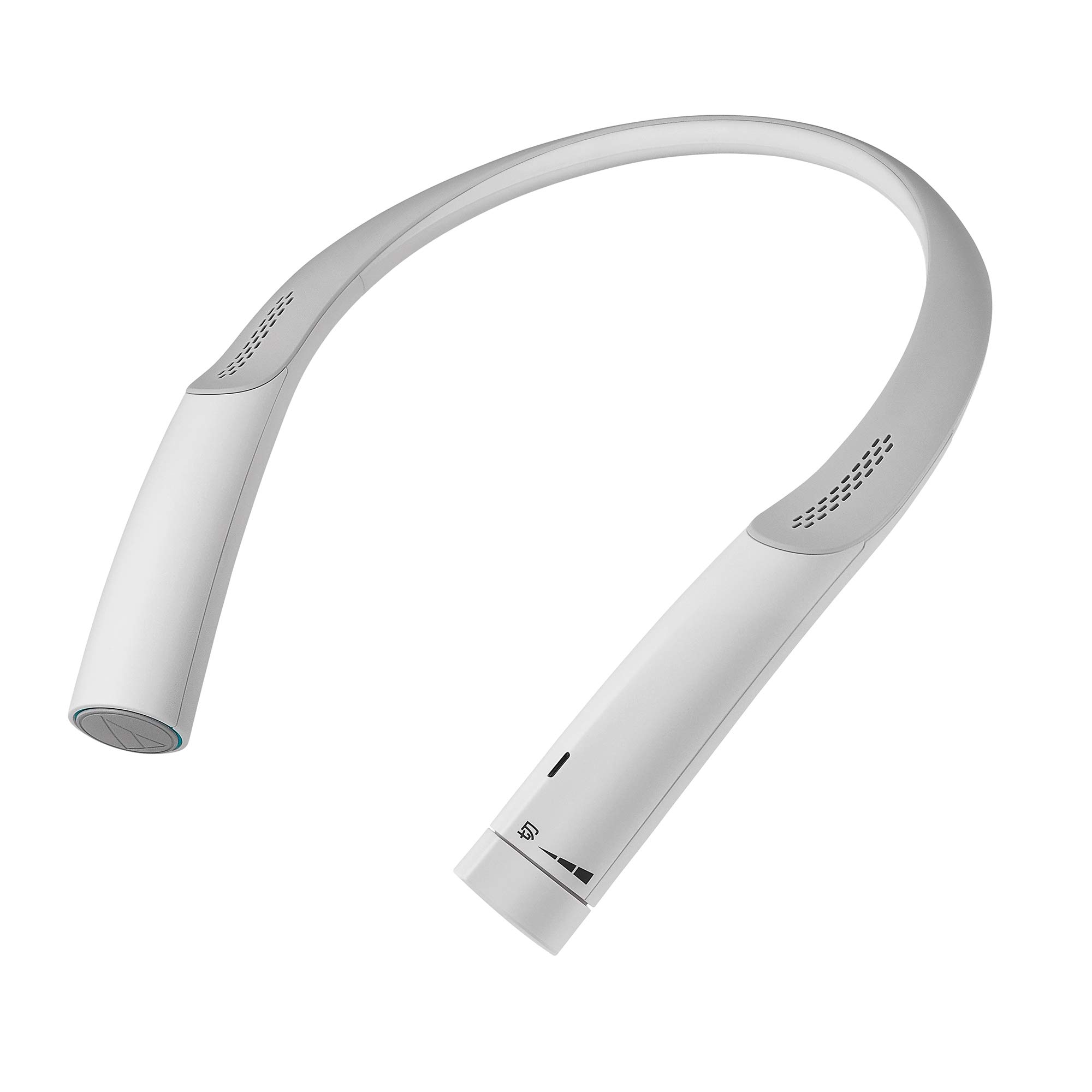 オーディオテクニカ ネックスピーカー テレビ用 2.4GHz ワイヤレス はっきり音 ステレオ かんたん操作 置くだけ充電 左右音量バランス調整 音声でお知らせ 防滴 アンプ内蔵 サウンドアシストシリーズ AT-NSP700TV