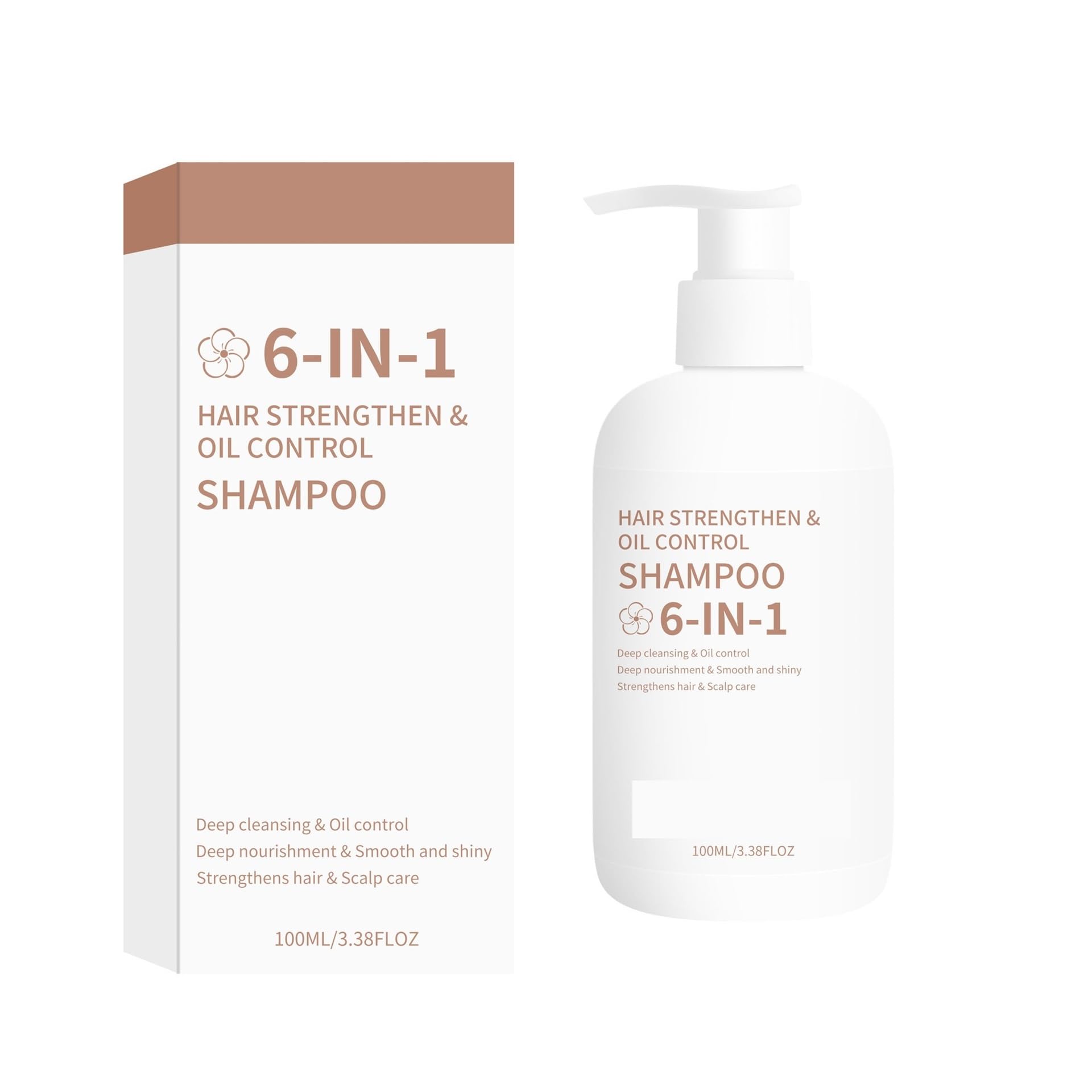 Champú suavizante y control de grasa | Limpio, controlador de grasa, suave y sedoso.(3pcs)