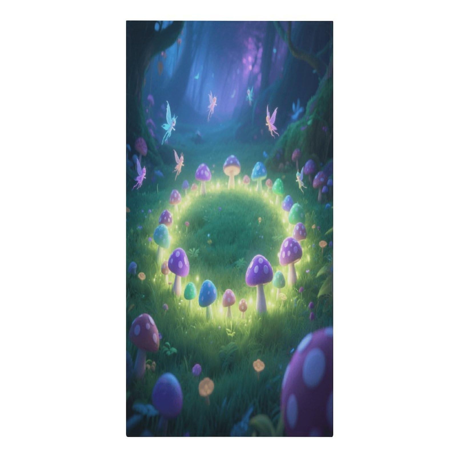 Fekiloot Men's Style Mysterious Grassland Large Beach Towel, Travel Towel For Adults Wo, Pool Towels For Beach, Camping, Swim Pool, Gym, Sports& Yoga 61.4"X30.3"