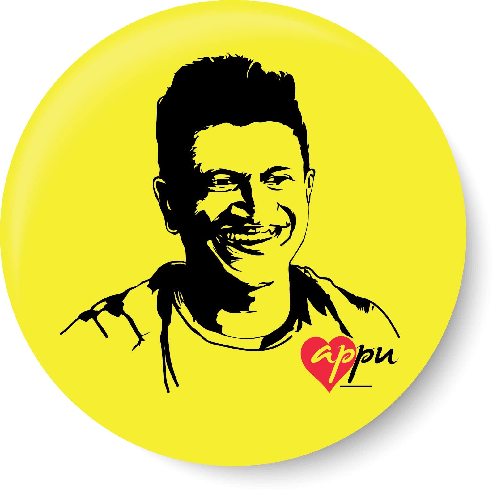 PEACOCKRIDE Puneeth Rajkumar I Kannada Cinema I Pin Badge