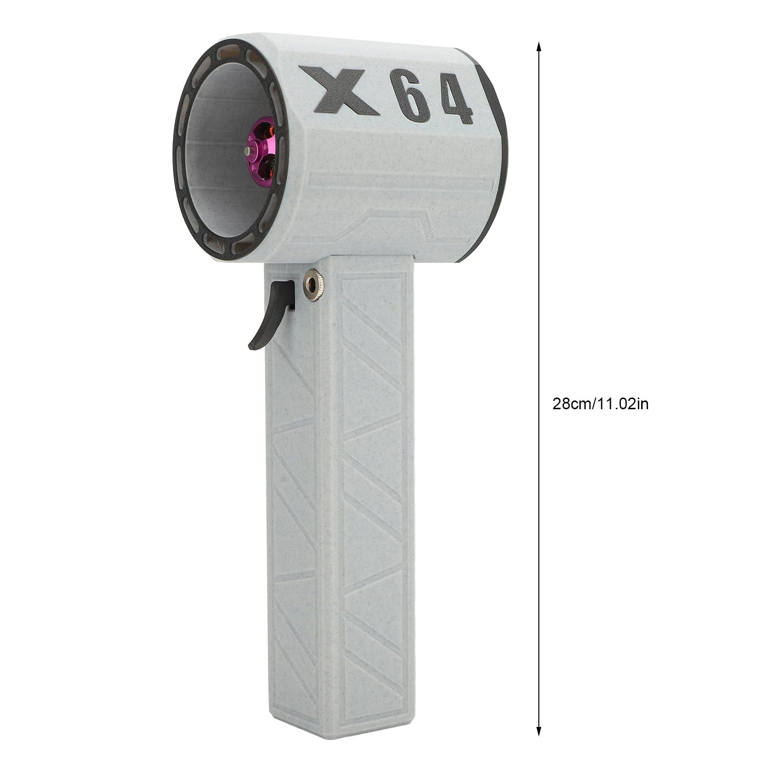 Soplador de Aire para Secador de Coche, Ventilador Turbo 11 Aspas 8000mAh, Motor sin Escobillas Empuje 1400g