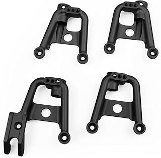 Vanquish Products Shock Hoops, Black Anodized: SCX10-II, VPS01860