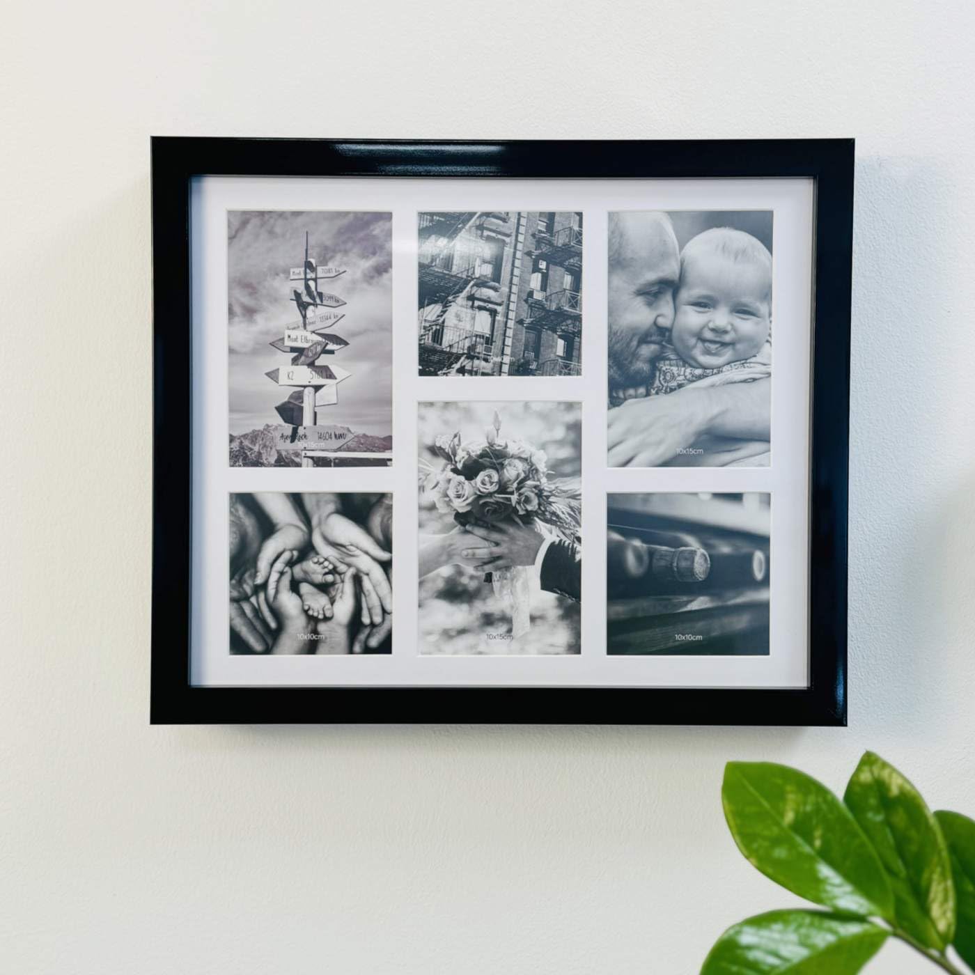 DAMDAM GO Coperchio contatore per elettrico nordico in plastica, copertura contatore coperchio decorativo per quadro elettrico con foto (nero)