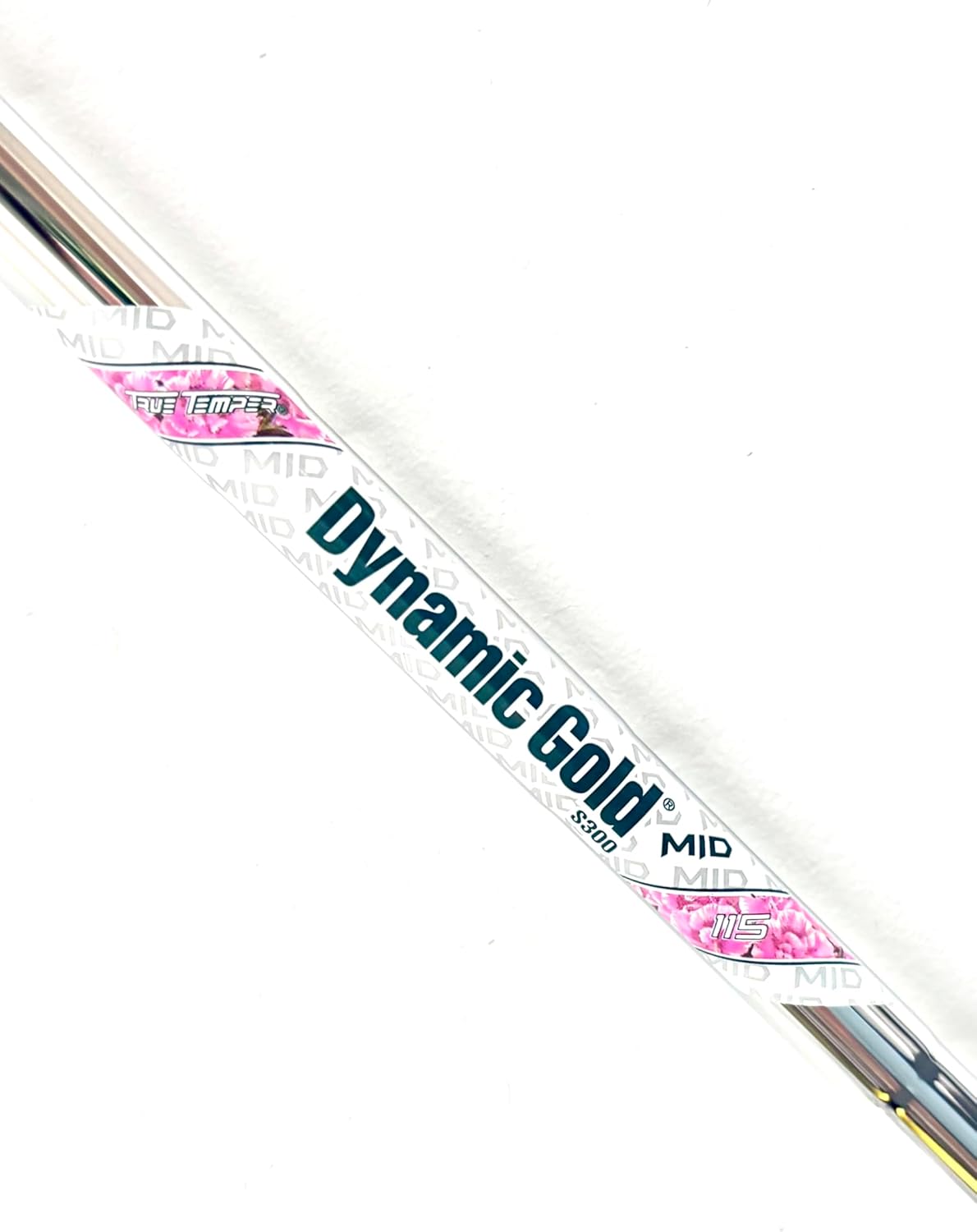 True Temper Masters Azalea Version 115 Mid Steel Iron Shaft Set S300 4-PW .355 Taper Tip - Set of 7 Shafts
