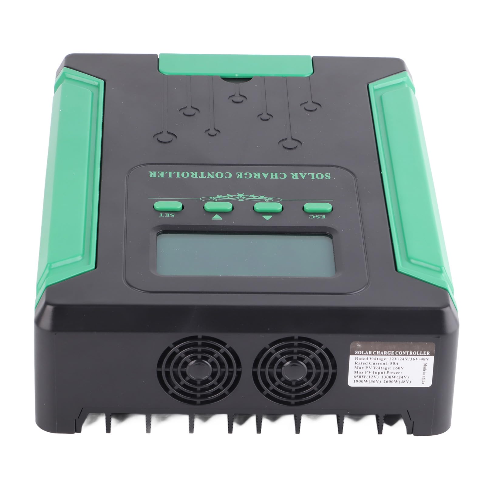 Generic Zaawansowany Regulator ładowania Słonecznego MPPT do Akumulatorów 12 V 24 V 36 48 o Wysokiej Wydajności (50A)