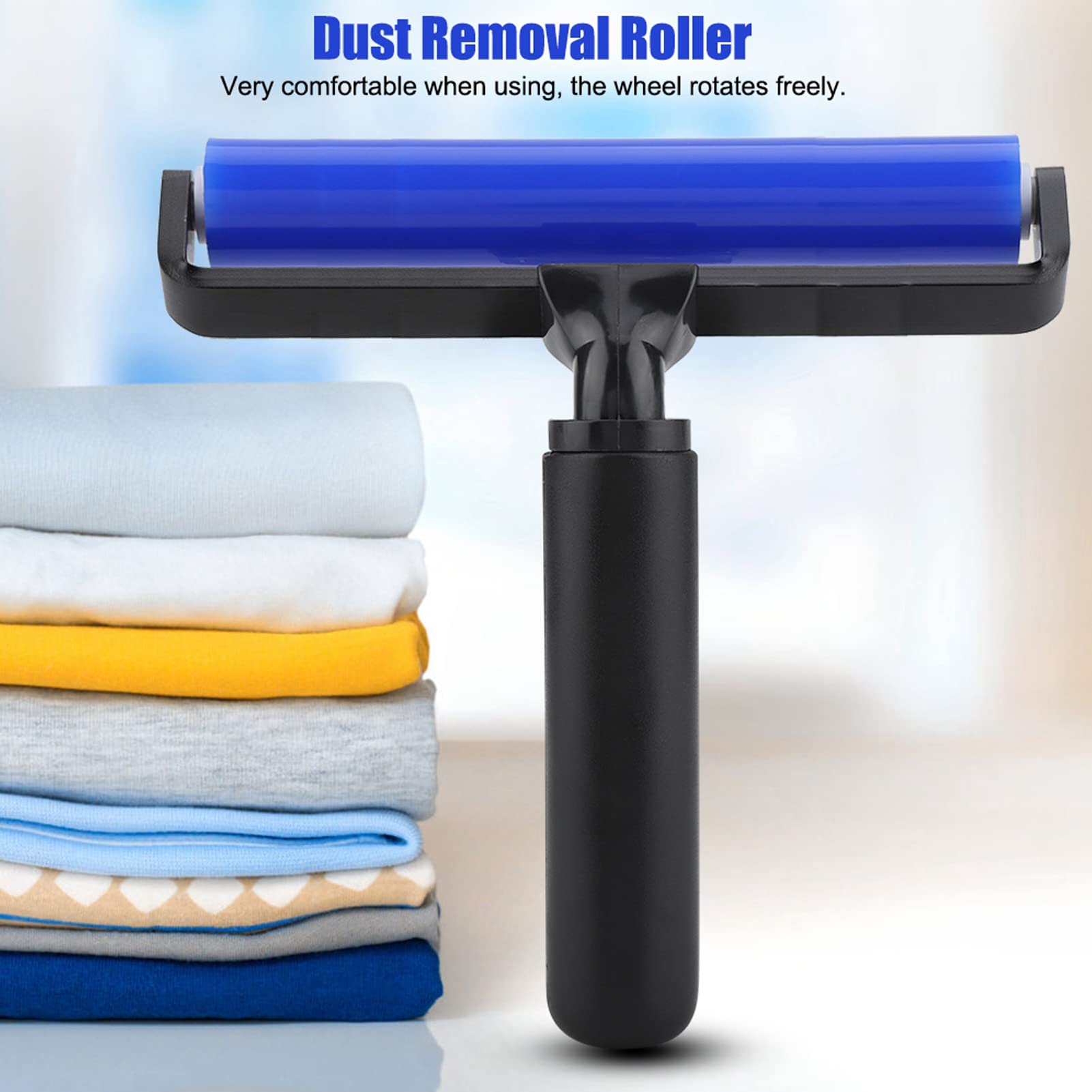 Rouleau Nettoyage Clavier Antistatique Silicone 6 Pouces sans Peluches résistant à l'humidité pour Bureau écran Professionnel Outil de Nettoyage Manuel Efficace