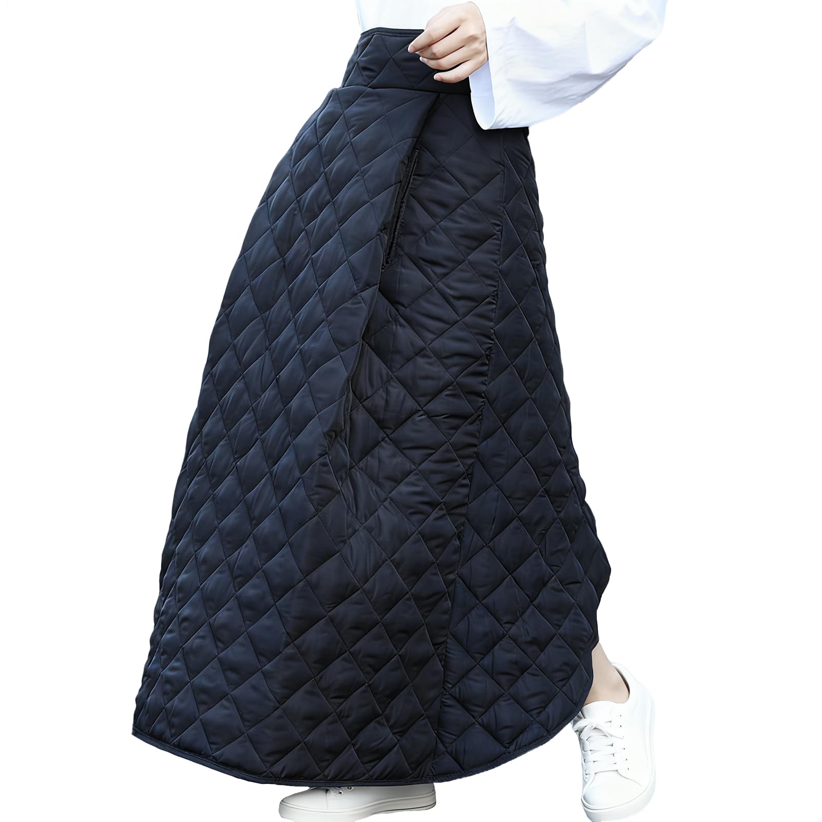 Lap Blankets for Elderly,Waterproof Windproof Wearable Cycling Supplies | Foot Pocket Blanket | for Riding Cycling Scooter Travel Camp Picnic Hiking Outdoors Stadium Ground Cold Winter Fall