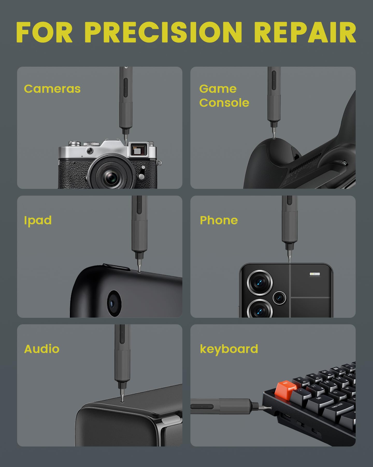 Tournevis Électrique Sans Fil, Ensemble De Tournevis Électriques