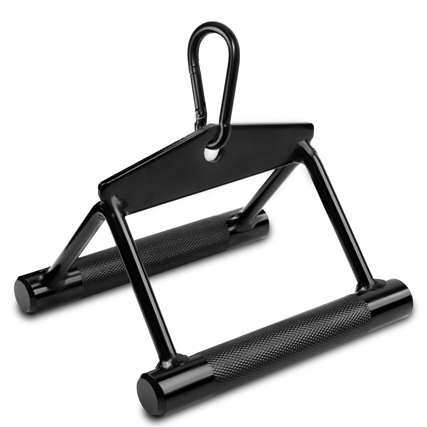 Yes4All Knurling Black Double D Handle with 800 Lbs Capacity, Cable Machine Accessories for Home Gym (B0BKQ88JQH) Amazon Price History, Amazon Price Tracker