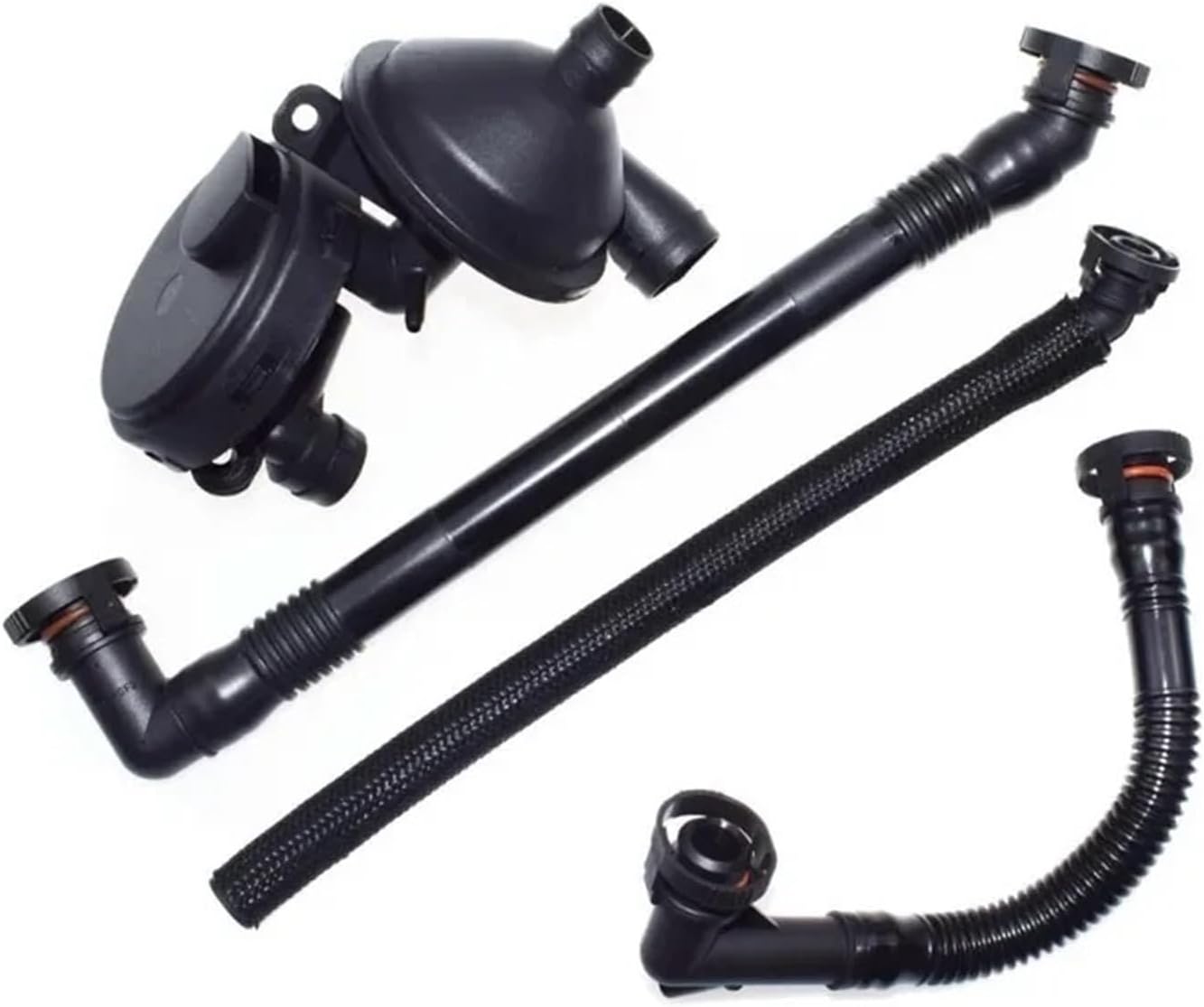 Oil Separator Segregator 11617504535 11617501566 4 Pcs Pcv Oil Separator Breather Hose for BMW X3 X5 Z3 Z4 E46 325 528