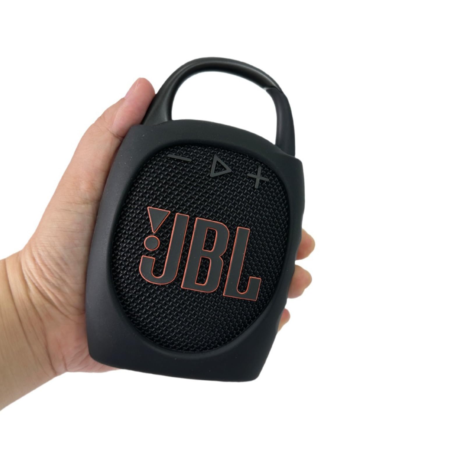 Housse De Protection Rigide EVA + étui Silicone Pour JBL Clip 5 – Anti-choc, Anti-rayures – Sangle De Transport – Poche Filet Intérieure – Noir - 3